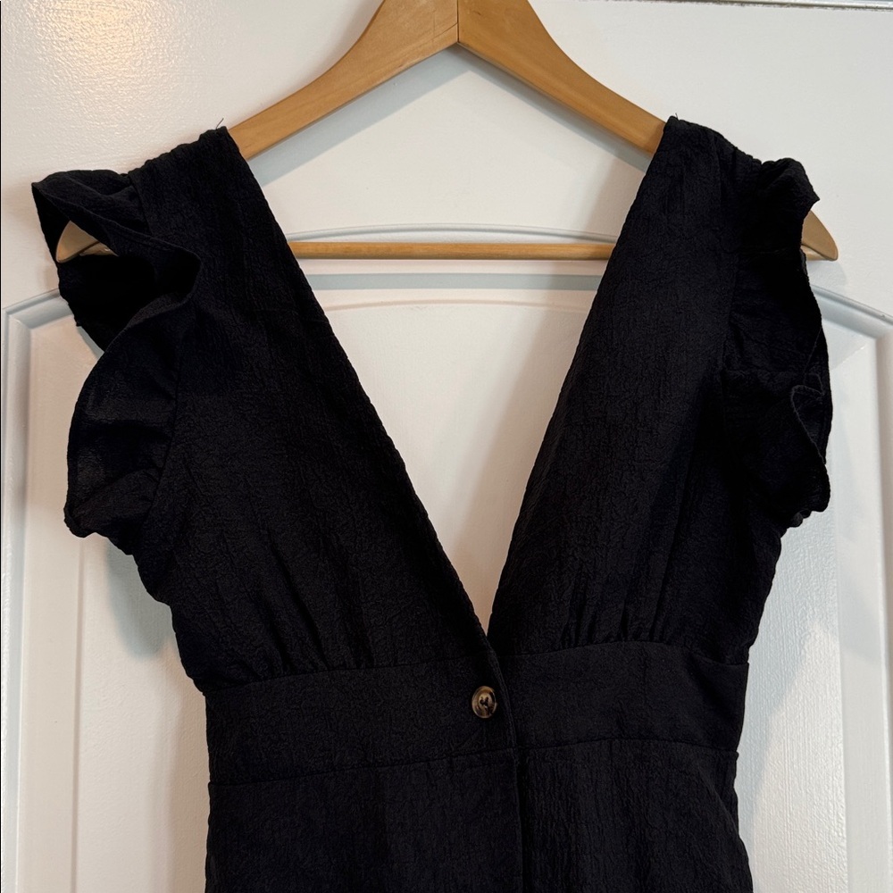 Fashion Nova Emilee Button Down Backless Maxi Dress Size Small - Picture 5 of 8
